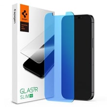 Spigen Tempered Glass Protector Glas.tR Antiblue HD (AGL01470) for iPhone 12 Pro Max