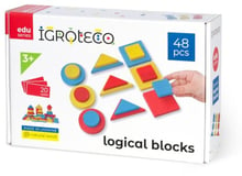 Обучающий набор Igroteco Логические блоки Дьенеша 48 деталей (900408)