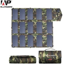 Солнечная панель Allpowers 100W Camouflage Color Solar Panel ﻿
