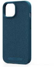 Njord Fabric MagSafe Case Deep Sea (NA51FA01) for iPhone 15