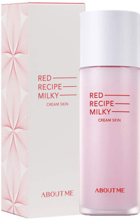 About me Red Recipe Cleansing Milky Cream Skin Увлажняющее молочко-тонер 20 ml