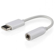 Cablexpert Adapter USB-C to Mini-jack 3.5 White (CCA-UC3.5F-01-W)