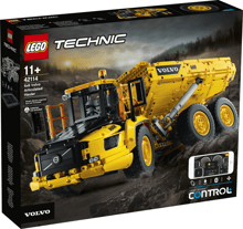 LEGO Technic Сочлененный самосвал 6x6 Volvo (42114)