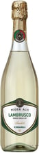 Вино ігристе PODERI ALTI LAMBRUSCO DELL'EMILIA, біле напівсолодке, 0.75л 7.5% (STA8003325602791)
