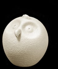 Статуетка у формі сови Linea Sette Ceramiche N85/C 10 см бежевий