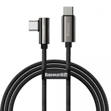 Baseus Cable USB-C to USB-C Legend Elbow 100W 2m Black (CATCS-A01)