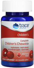Trace Minerals Complete Children's Chewable Мультивитамины для детей 60 жевательных вафель