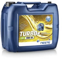 Масло моторное Neste Turbo+ 10W40 S3 (заменил Turbo + 10W40) синтетическое 20л