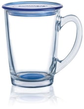 Чашка с крышкой Luminarc New Morning Blue 320 мл (Q0311)