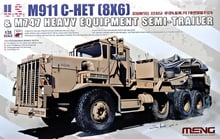 Напівпричіп Meng до важких вантажів M911 C-HET (8X6) & M747