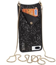 BeCover Glitter Wallet Black for iPhone 8 Plus/iPhone 7 Plus/6s Plus (703609)