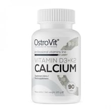 OstroVit Vitamin D3 + K2 Calcium 90tabs