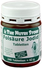 Greendar Folic Acid + Iodine, 400 mg/200 mg, 240 Tablets (ФР-00000079)