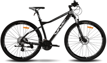 Велосипед VNC 2023' 29" MontRider A5 V1A5-2951-BW 51см (0219) black (shiny)/white (matt)