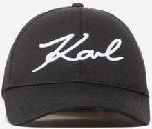 Женская бейсболка Karl Lagerfeld K/SIGNATURE CAP черная (205W3405-999)