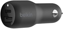 Belkin Car Charger USB-C та USB 32W Black (CCB003BTBK)
