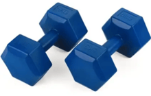 Hop-Sport Gymtek 2х5 кг темно-синий