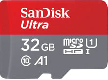 SanDisk 32GB microSDHC class 10 UHS-I A1 Ultra (SDSQUA4-032G-GN6MN)