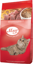 Сухой корм Мяу! для взрослых кошек с печенью 14 кг (4820215362603)