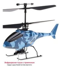 Вертолет Nine Eagles Combat Twister электро 2.4ГГц синий камуфляж RTF