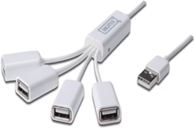 Digitus Adapter USB to 4хUSB White (DA-70216)