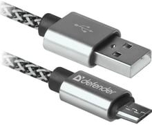 Defender PRO USB Cable to microUSB 1m White (87803)