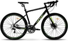 Велосипед VNC 2023' 28" PrimeRacer A5 V51A5-2853-BL 21"/53см (1919) black (shiny)/lime (matt)