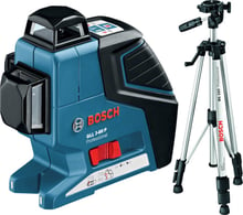 Лазерный нивелир Bosch GLL 3-80 P + BS 150 + вкладка под L-Boxx (0601063306)