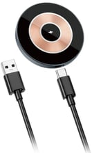 WIWU Wireless Charger MagSafe 15W Wi-W008 Black for iPhone 15 I 14 I 13 I 12 series