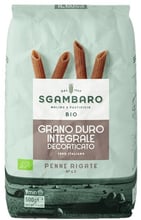 Макаронные изделия Sgambaro Bio Penne Rigate Grano Duro Integrale Decorticato 500 г (8009385131455)