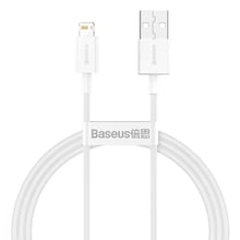 Baseus USB Cable to Lightning Superior Fast Charging 1m White (CALYS-A02)