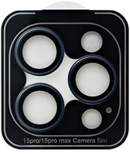 ZK Hawk-Eye Glass Dark Blue for Camera iPhone 15 Pro/15 Pro Max