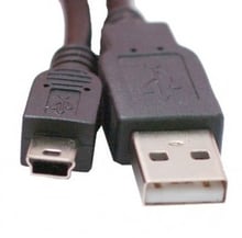 ExtraDigital кабель USB 2.0 AM – Mini USB Тип B 1,5м