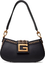 Женская сумка через плечо Guess Bling Top Zip Shoulder Bag черная (HWVB7984180-BLA)