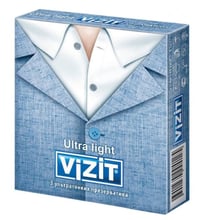 Презервативы латексные VIZIT Ultra light ультратонкие №3