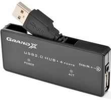 USB хаб Grand-X Slim Travel 4 порта (GH-404)