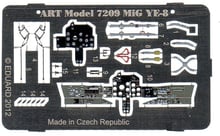 Фототравление Micro-Mir для МиГ Е-8 (ART Model) AMP7209