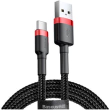 Baseus USB Cable to USB-C Cafule 2m Red/Black (CATKLF-C91)