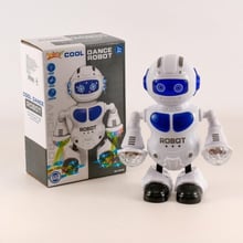 Робот ToyCloud "Cool Dance Robot" на батарейках со световыми и звуковыми эффектами (5905B)