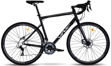 Велосипед VNC 2022' 28" PrimeRacer A7 V51A7-2855-BG 55см (9486) black/grey