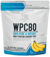 Bodyperson Labs WPC80 900 g / 30 servings / Banana milkshake