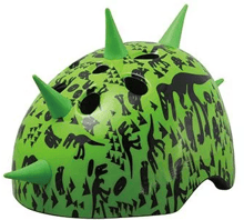Шлем детский Green Cycle DINOSAUR размер M 52-56см зеленый