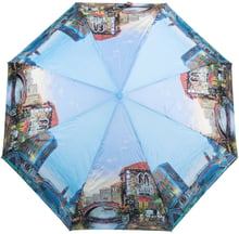 Зонт женский автомат Magic Rain голубой (ZMR7251-14)