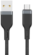 WIWU Platinum Series USB Cable to microUSB 1.2m Black