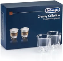 Набор стаканов Delonghi Creamy Collection Cappuccino 190 мл 6 шт (DLSC301)