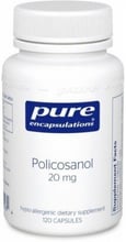 Pure Encapsulations Policosanol 20 mg 120 Caps Поликозанол (PE-00516)