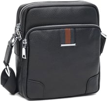 Мужская сумка через плечо Ricco Grande черная (K16615B-black)