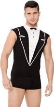 Ролевой костюм SoftLine - Shirt and Shorts 4604, M/L (black)
