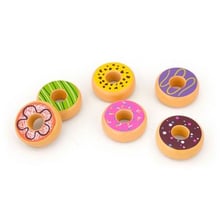 Набор продуктов Viga Toys Деревянные пончики (51604)
