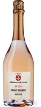 Игристое вино Gerard Bertrand Heritage An 825 Crémant de Limoux Brut Rosè, розовое брют, 0.75л 12.5% (WHS3514123106060)